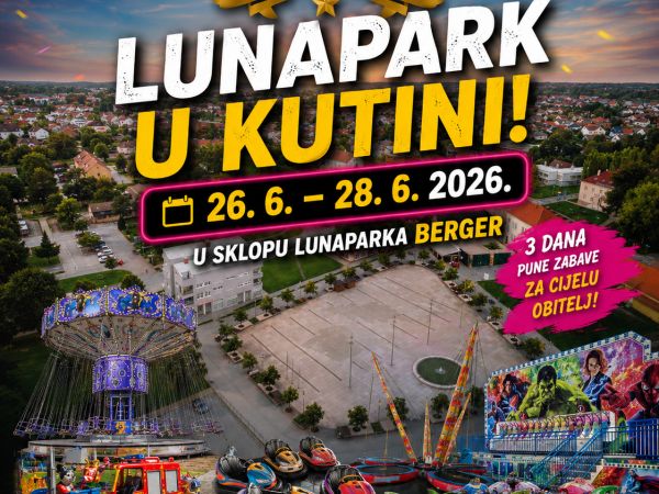 Lunapark Grine stiže u Kutinu
