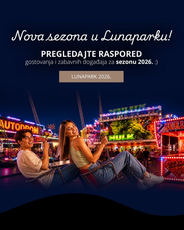 Sezona 2026. u Lunaparku Grine
