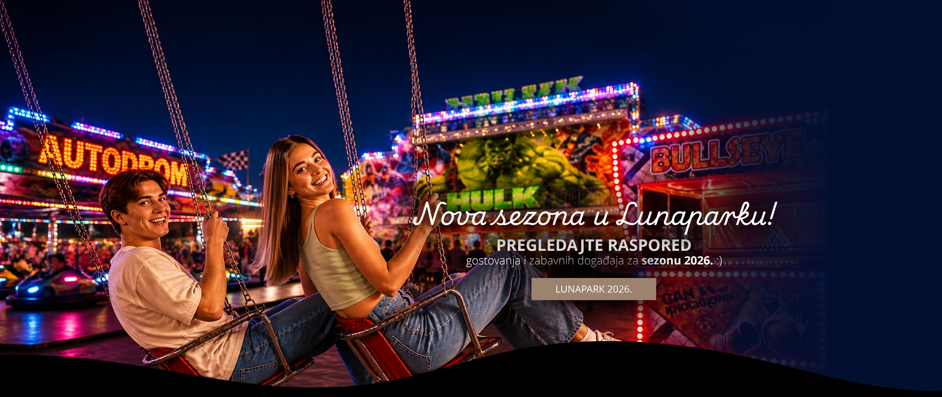 Sezona 2026. u Lunaparku Grine