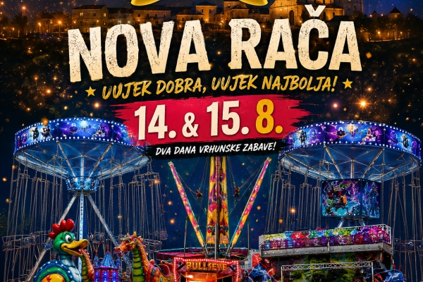 NOVA RAČA - Velika Gospa - najbolja zabava!