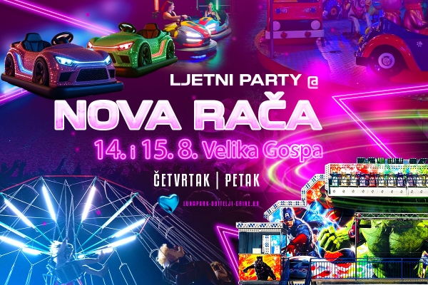 LUNAPARK GRINE U NOVOJ RAČI! LUNAPARK GRINE U NOVOJ RAČI!