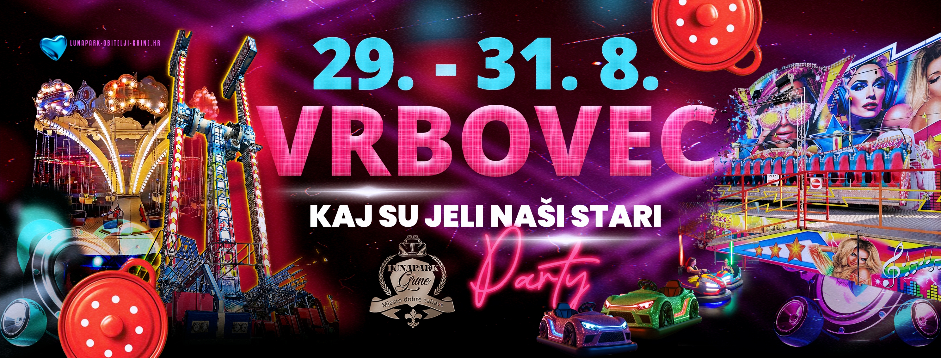 Lunapark Grine ponovno stiže u Vrbovec! Lunapark Grine ponovno stiže u Vrbovec!